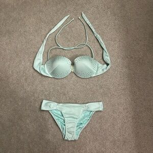 Victoria's Secret Mint Green Bikini Set